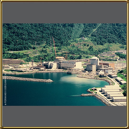 aerial photo of Nuclear Power Plant