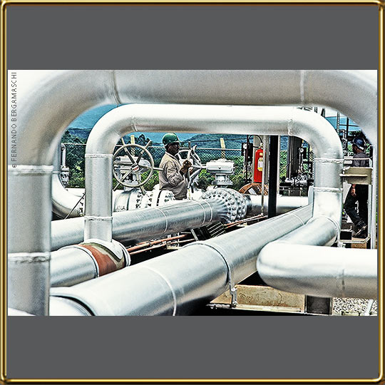 valve in gas pipeline