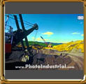 Coal mine digger. Sideropolis, Santa Catarina state, Brazil.