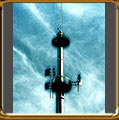 Celular telephone, retransmission antenna mast.